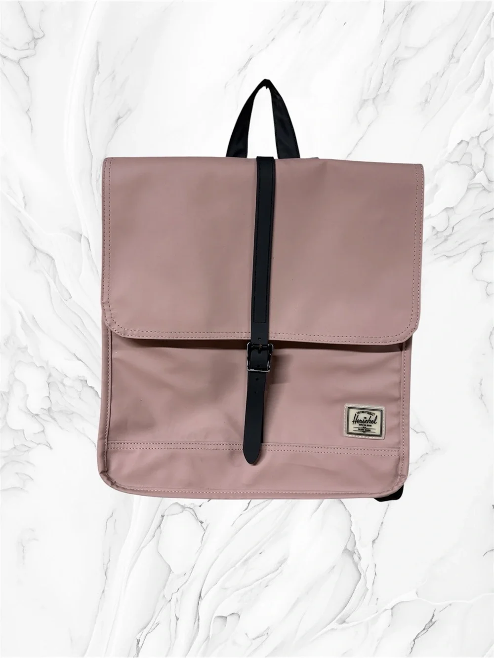 Herschel Supply Company Dusty Pink Backpack with Black Strap